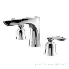 Portable Two Handles Basin Mixer With High Quality